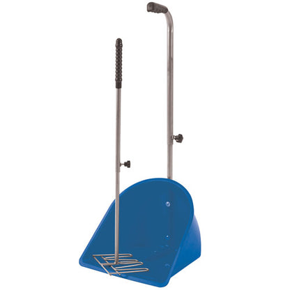 Pelle à fumier de cheval Perry Equestrian Muck Grabber avec poignées rétractables