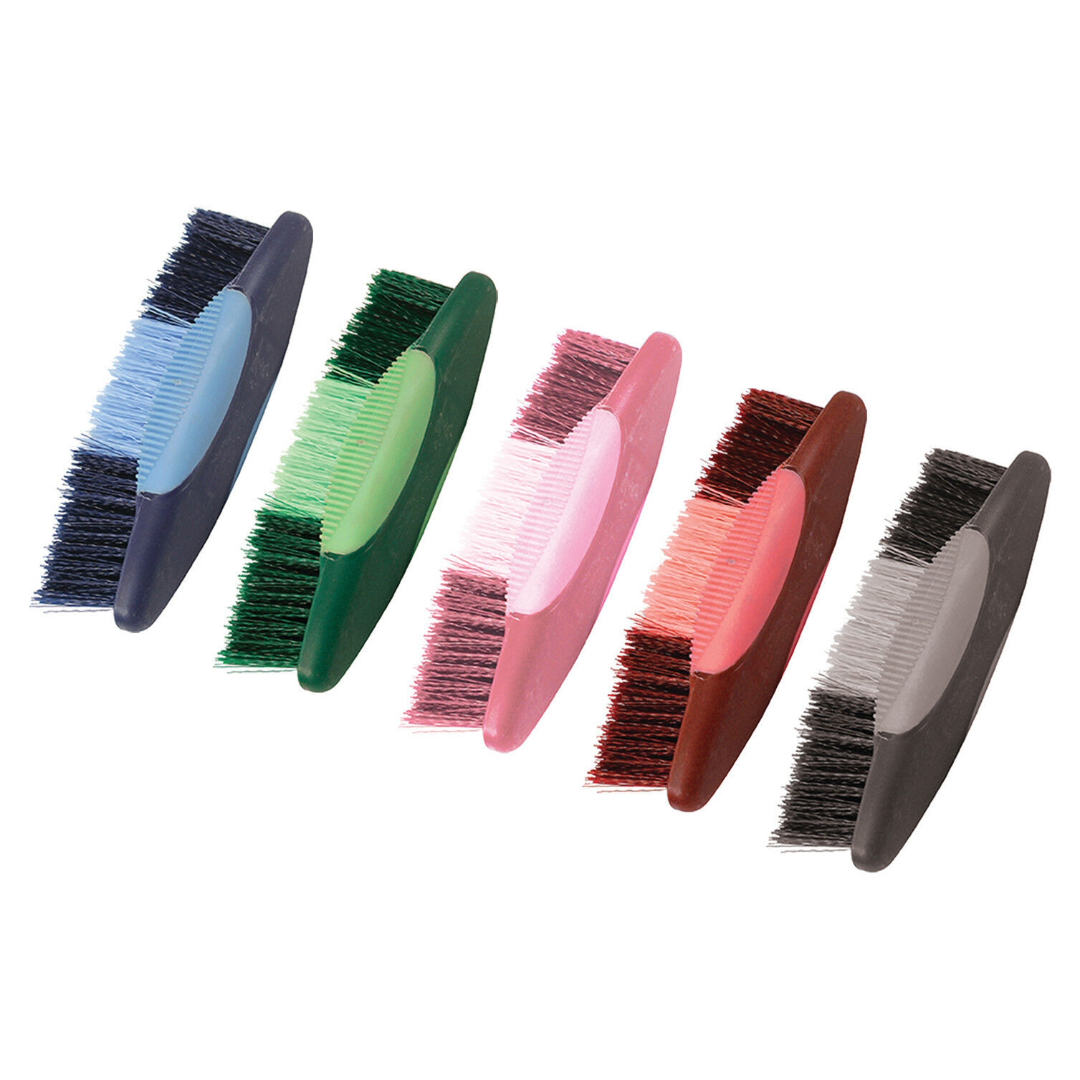 Perry Equestrian Long Body Brush Grooming Horse Pony Pet Grooming Colour