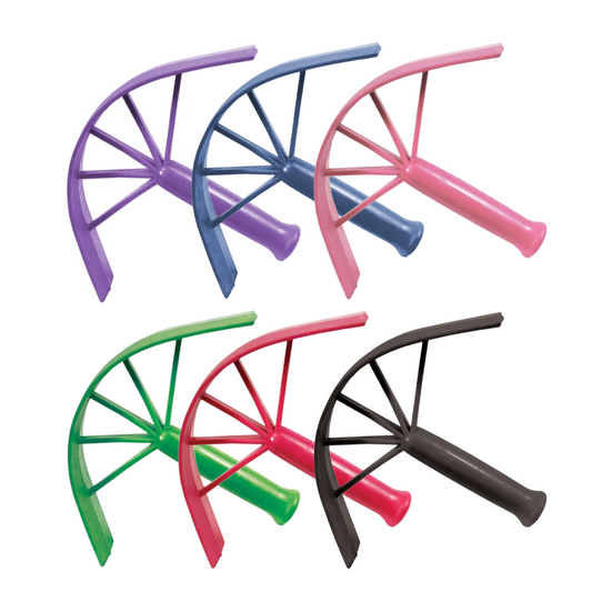 Perry Equestrian Plastic Sweat Scraper Grooming Horse Pony Pet 6 Colours