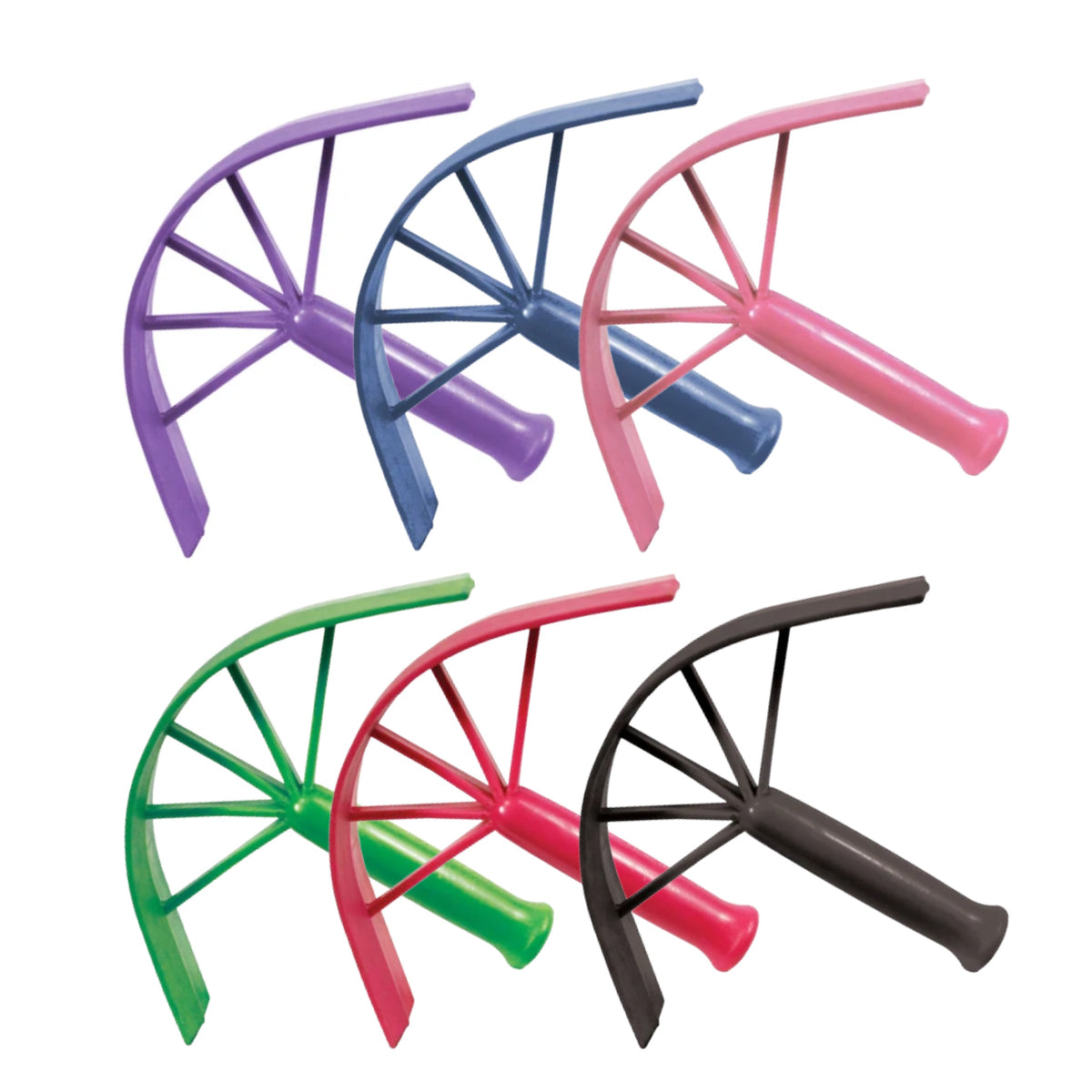 Marketplace JPG companion for Perry Equestrian Plastic Sweat Scraper Grooming Horse Pony Pet 6 Colours