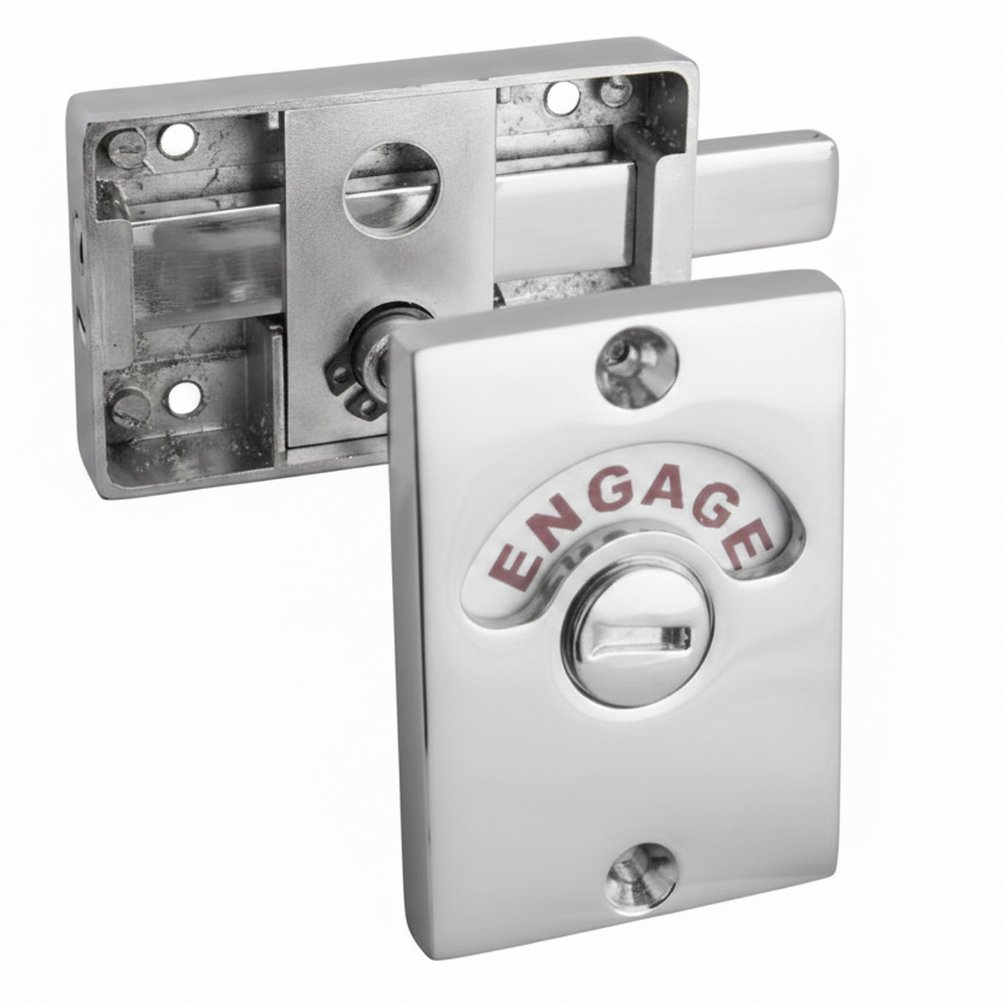 Indicator Bolt Chrome Lock for Bathroom