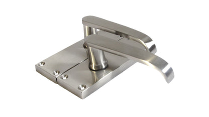 Door Handles Victorian Straight Lever Latch - Satin 120 x 40mm
