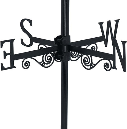 Metal Apple Tree Silhouette Weathervane