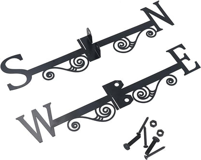 Metal Apple Tree Silhouette Weathervane