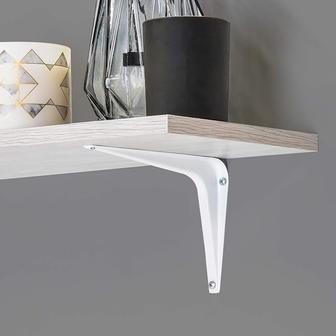 London Shelf Brackets White - Pack of 10