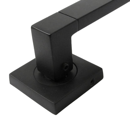 Marketplace JPG companion for Cafri Line Door Handle Matt Black Lever Square Rose Internal Handles + 64mm Latch & Hinges