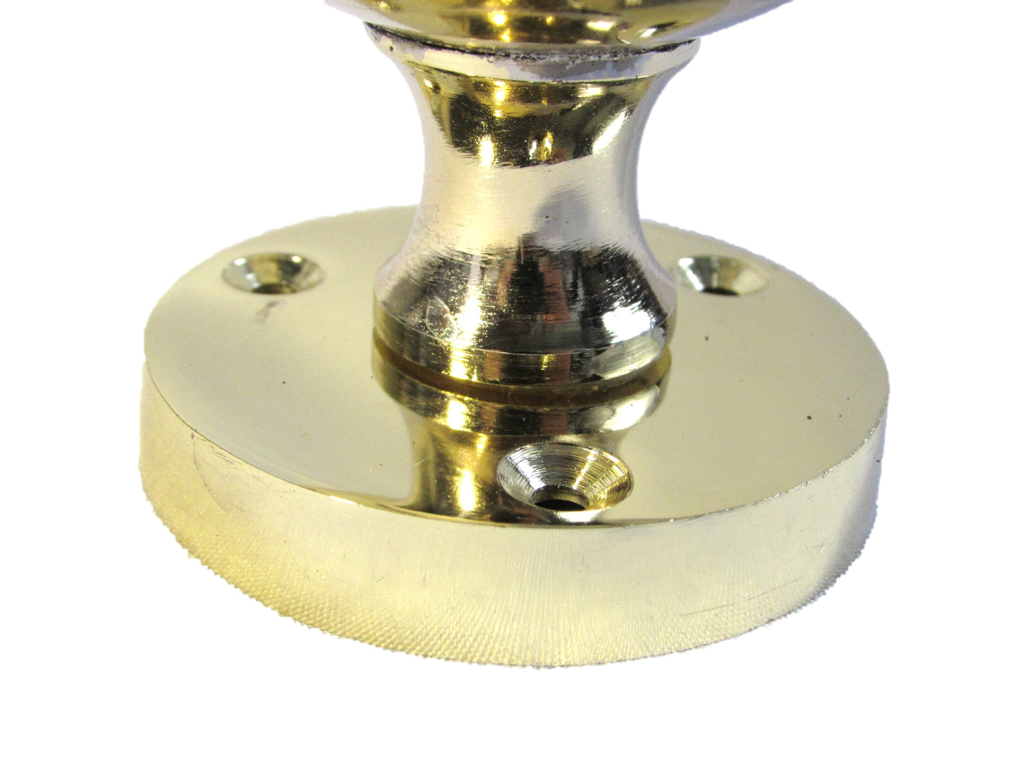 Door Knobs Round Victorian Mortice Knob Sprung - Brass Thumbturn Lock Pack 56mm