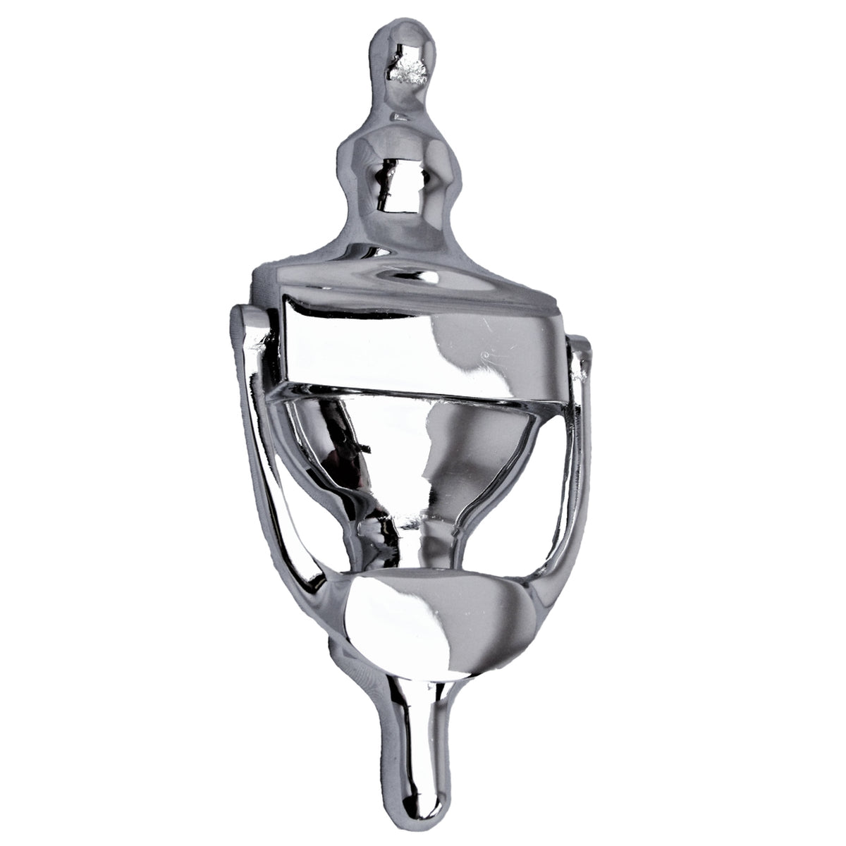 Marketplace JPG companion for Victorian 6" Chrome Solid Brass Urn Style Door Knocker Victorian Front Door - 75mm