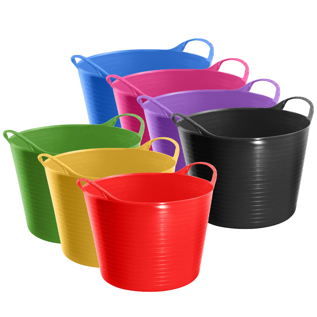 Perry Equestrian Flexi- Fill Flexible Tubs and Trugs 15 28 60 Litre Feeder Bucket