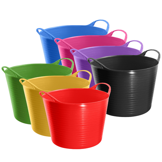 Perry Equestrian Flexi- Fill Flexible Tubs and Trugs 15 28 60 Litre Feeder Bucket