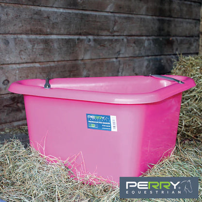 Marketplace JPG companion for Perry Equestrian Triangular Feed Manger Stable Horse Water + Support Bracket