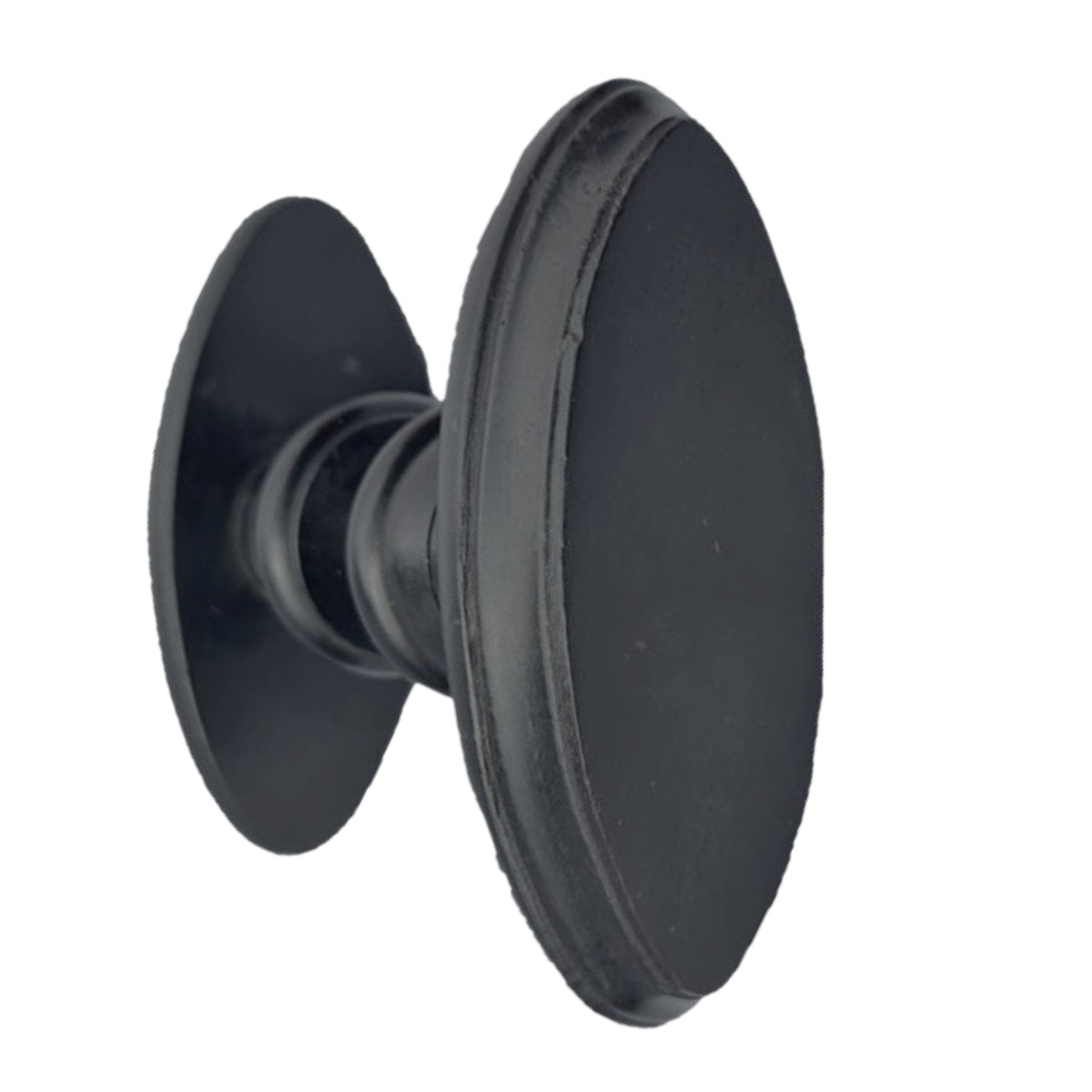 Marketplace JPG companion for Black Wooden Mortice Door Knob Set, Oval Door Handles