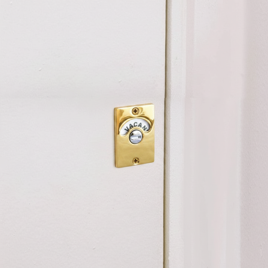Indicator Bolt Brass Lock for Bathroom