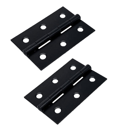 Marketplace JPG companion for 3" (75mm) Butt Hinges - Matt Black Door Hinges - Multi Pack - 2"