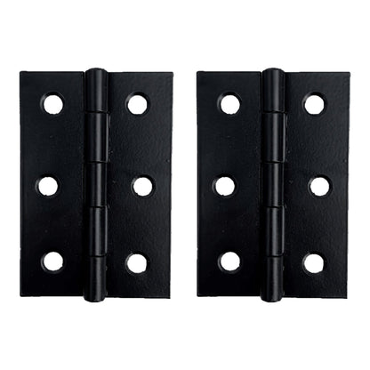 Marketplace JPG companion for 3" (75mm) Butt Hinges - Matt Black Door Hinges - Multi Pack - 2"