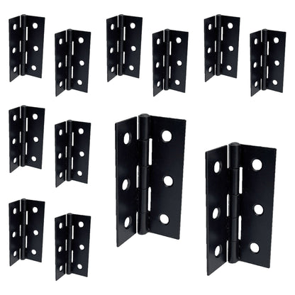 Marketplace JPG companion for 3" (75mm) Butt Hinges - Matt Black Door Hinges - Multi Pack - 2"