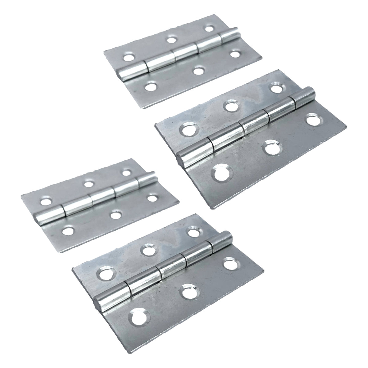 Marketplace JPG companion for 3" (75mm) Butt Hinges - Nickel Plate Door Hinges - Multi Pack - 2"