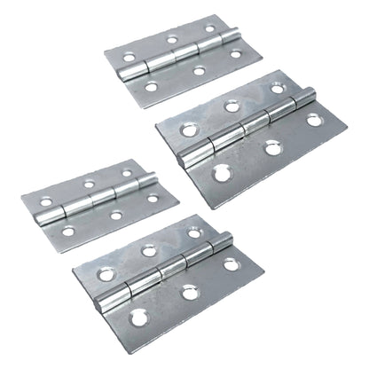 Marketplace JPG companion for 3" (75mm) Butt Hinges - Nickel Plate Door Hinges - Multi Pack - 2"