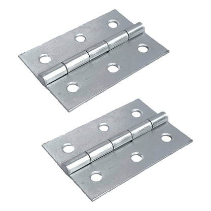 Marketplace JPG companion for 3" (75mm) Butt Hinges - Nickel Plate Door Hinges - Multi Pack - 2"