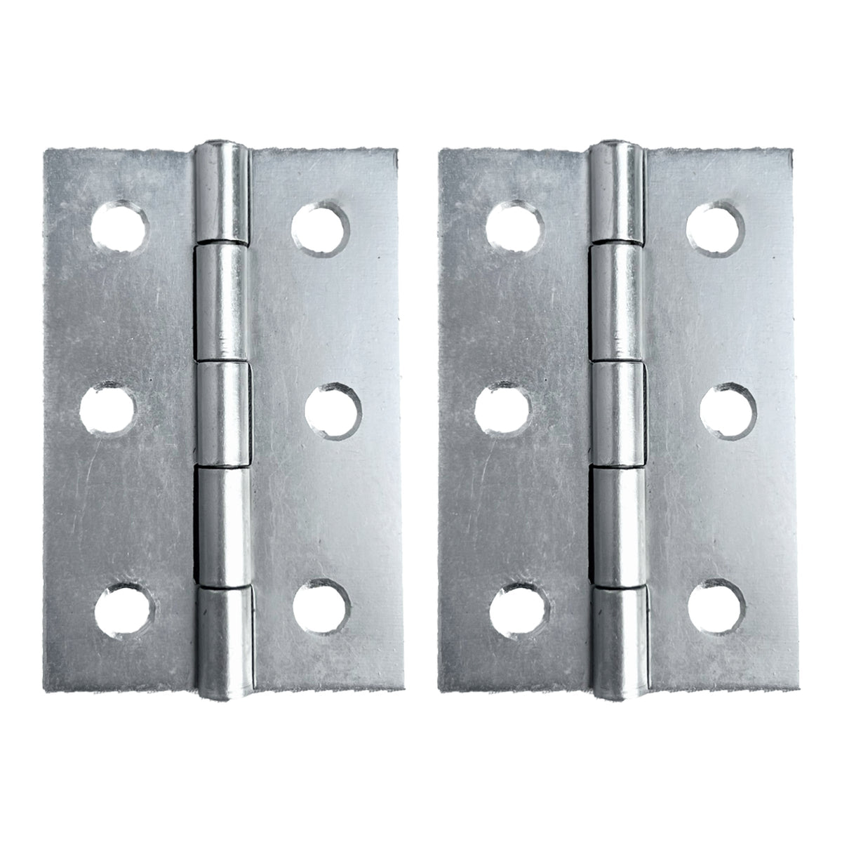 Marketplace JPG companion for 3" (75mm) Butt Hinges - Nickel Plate Door Hinges - Multi Pack - 2"