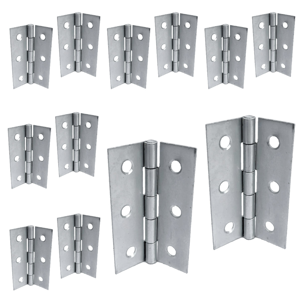 Marketplace JPG companion for 3" (75mm) Butt Hinges - Nickel Plate Door Hinges - Multi Pack - 2"