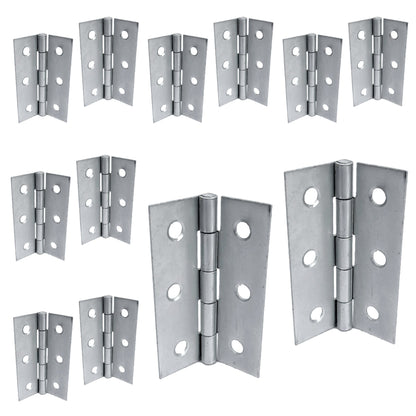 Marketplace JPG companion for 3" (75mm) Butt Hinges - Nickel Plate Door Hinges - Multi Pack - 2"
