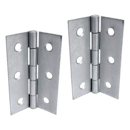 Marketplace JPG companion for 3" (75mm) Butt Hinges - Nickel Plate Door Hinges - Multi Pack - 2"