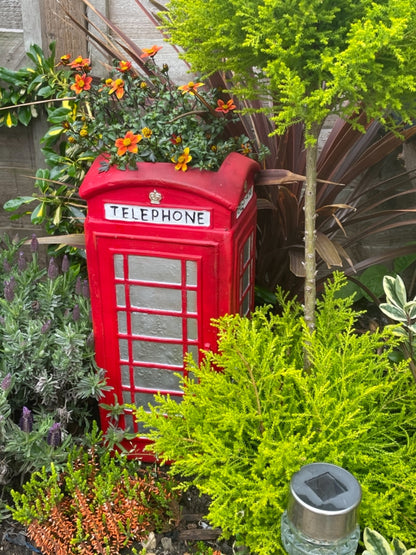 Vehicle Resin Planters - Vintage Car Taxi Truck Tractor Campervan Telephone Box Planter