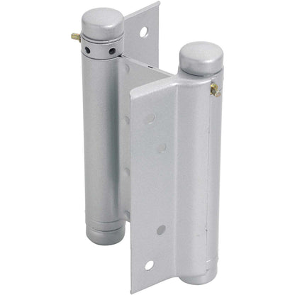 Charnières de porte à ressort double action + ferrures 75 100 125 150 mm Argent Laq Swing