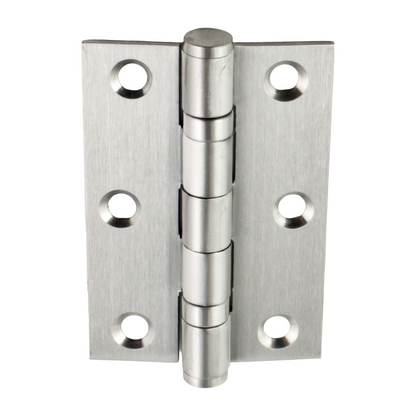 Charnières de porte nickelées de 75 mm (3 po) - Pack multiple