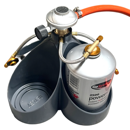 4 Canister Fuel Pack - Portable Multi-Gas Power System for Camping Outdoor BBQ