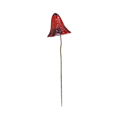 Enchanted Metal Mushroom Garden Stakes