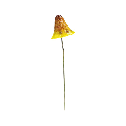 Enchanted Metal Mushroom Garden Stakes