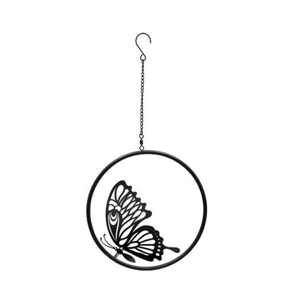 Butterfly Hanging Silhouette Spinner - 3D Metal