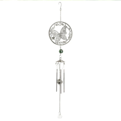 Tesco JPG version for Stainless Steel Hanging Wind Chime - 55cm Outdoor Metal Garden Chime Patio Decor