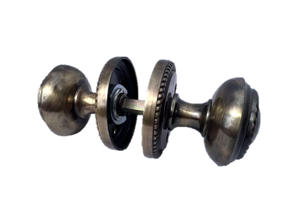 Door Knobs Georgian Rope Antique Interior Mortice 63mm Diameter Rose