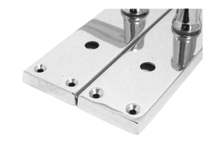 Door Handles Straight Bath Lock Handle - Chrome 150 x 40mm