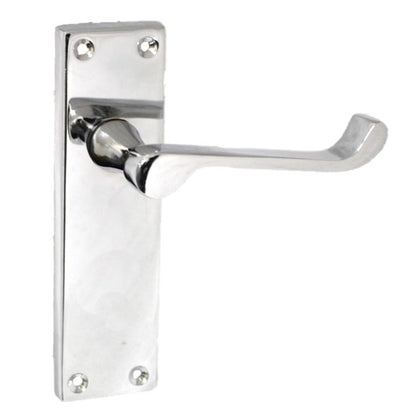 Poignées de porte multi-packs à levier style victorien - Chrome - Pack de 1/4/6 paires