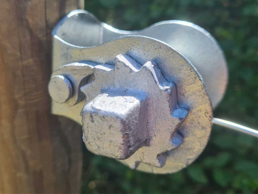 Ratchet Strainer 2/5/10 Galvanised Steel Tensioner 10mm Fencing Line Wire Winder