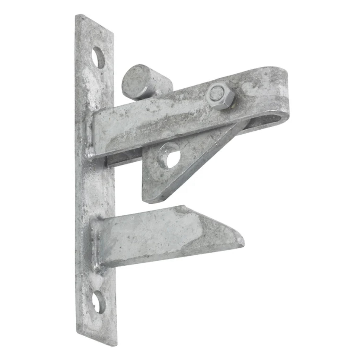Marketplace JPG companion for Self Locking Auto Gate Catch Galvanised Steel Gate Latch with Cranked Striker