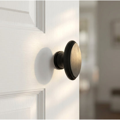 Marketplace JPG companion for Black Wooden Mortice Door Knob Set, Oval Door Handles