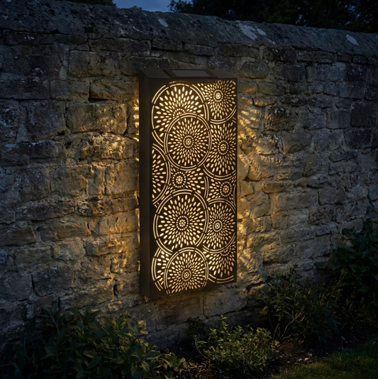 Metal Moroccan Solar Wall Panel Large/Small