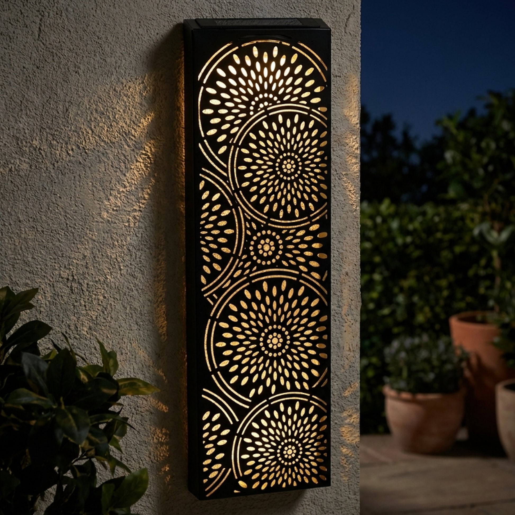 Tesco JPG version for Metal Moroccan Solar Wall Panel Large/Small
