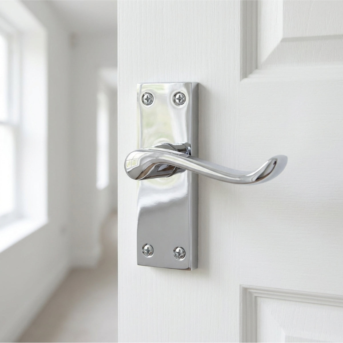 Marketplace JPG companion for Multipack Victorian Scroll Latch Door Handle - Chrome 1-8 Pairs - 118mm