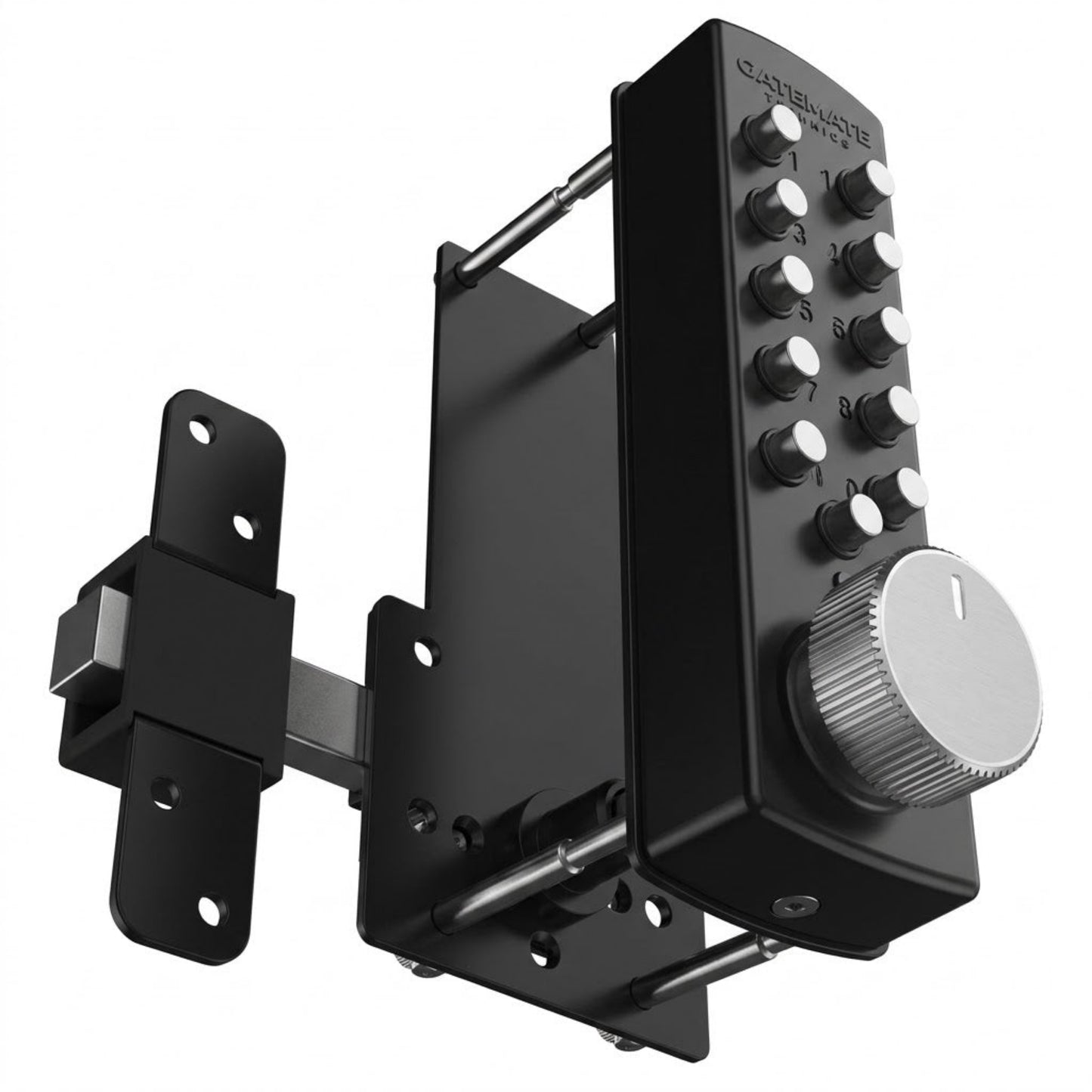 Digital Long Throw Gate Lock, Keyless Single-Locking Security 65mm