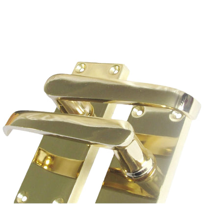 Marketplace JPG companion for Door Handles Victorian Straight Lever Latch - Brass 120 X 40mm - 120mm X 44mm