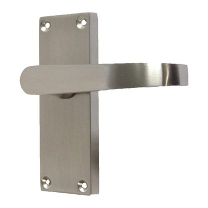 Door Handles Victorian Straight Lever Latch - Satin 120 x 40mm