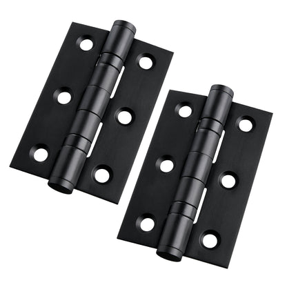 Marketplace JPG companion for 3" (76mm) Steel Ball Bearing Butt Hinges - Matt Black Door Hinges with Screws