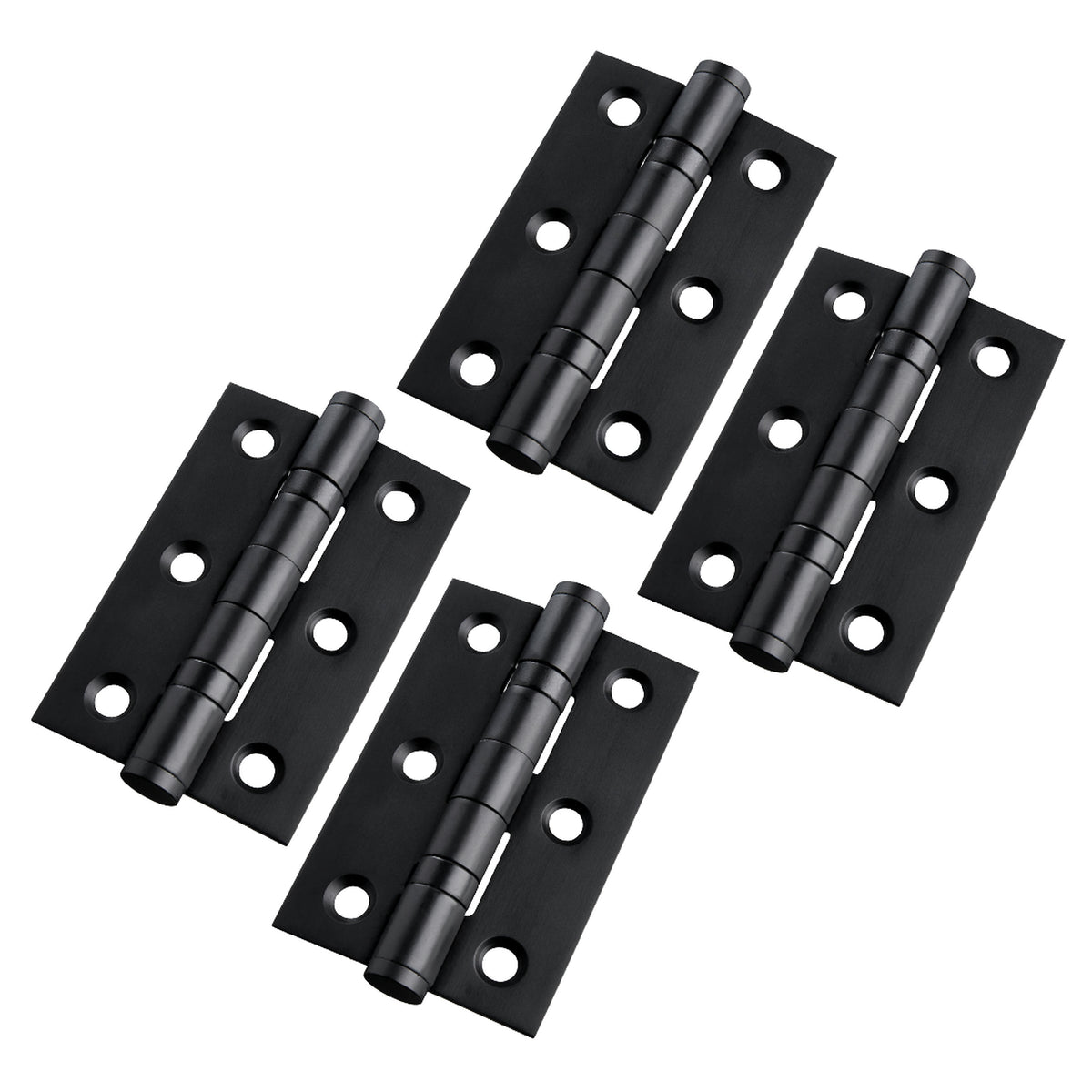 Marketplace JPG companion for 3" (76mm) Steel Ball Bearing Butt Hinges - Matt Black Door Hinges with Screws