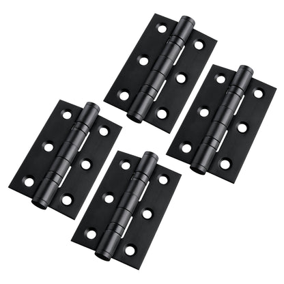 Marketplace JPG companion for 3" (76mm) Steel Ball Bearing Butt Hinges - Matt Black Door Hinges with Screws